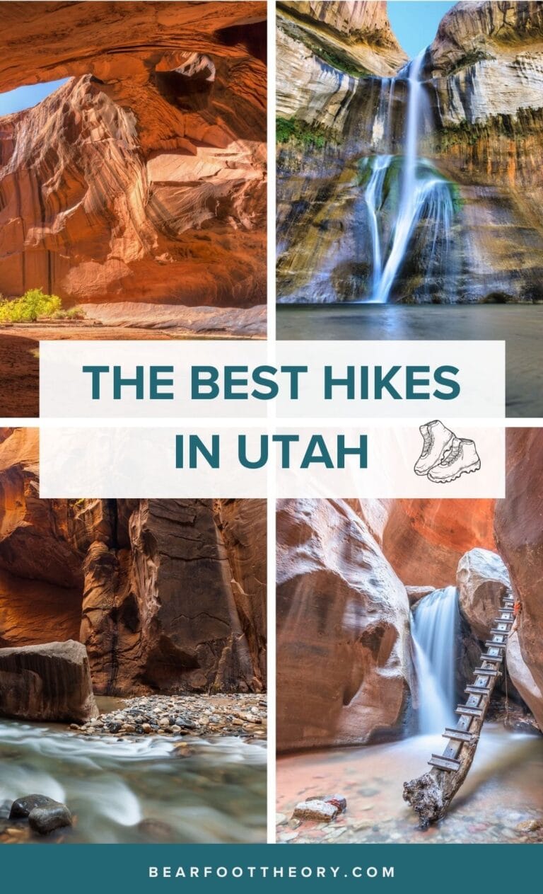 Best Hikes in Utah: 20 Epic Trails - MAPPED! – Bearfoot Theory