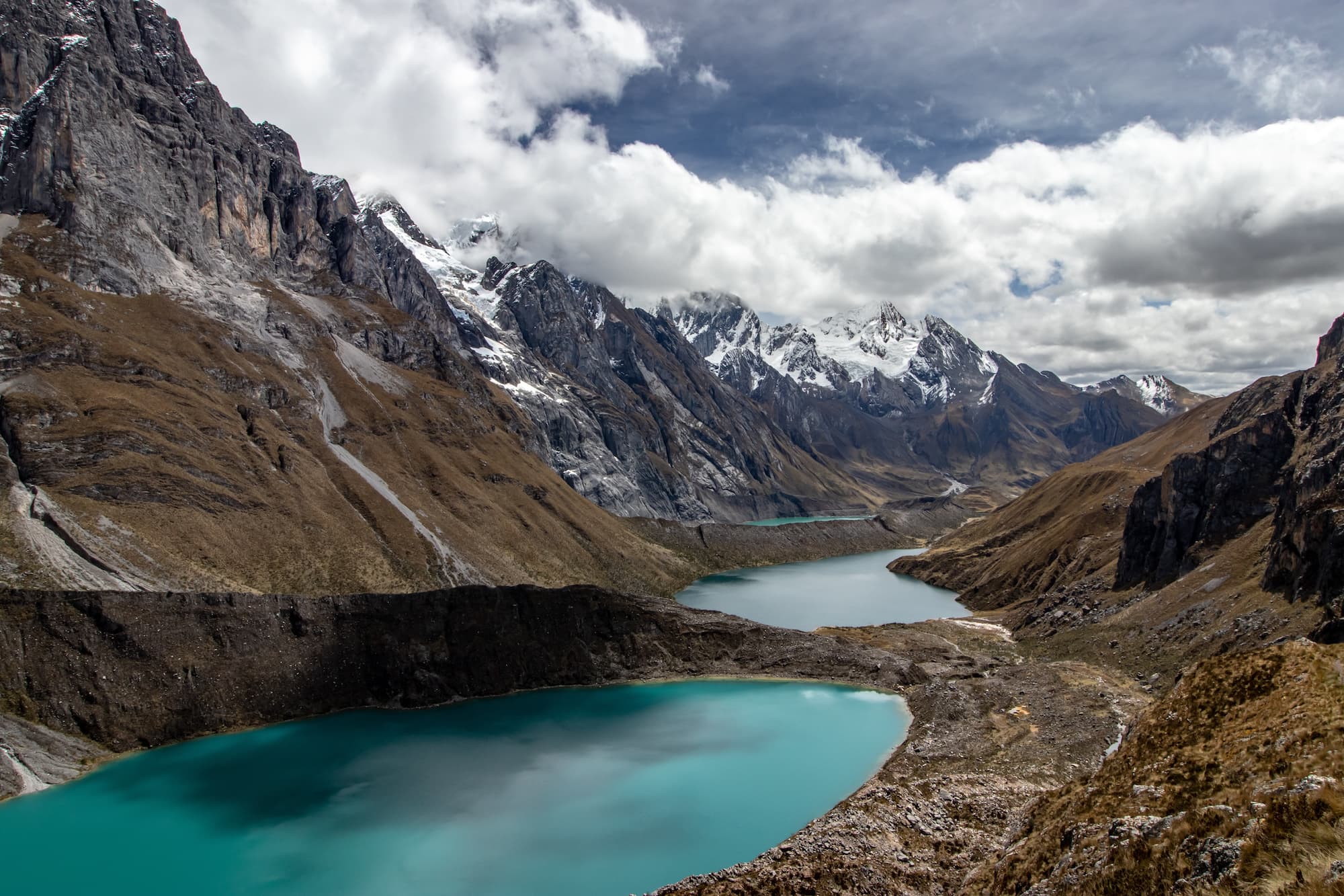 Cordillera Huayhuash Circuit, Peru // A round-up of 14 amazing domestic & international travel destinations at the top of their adventure bucketlist for 2019.