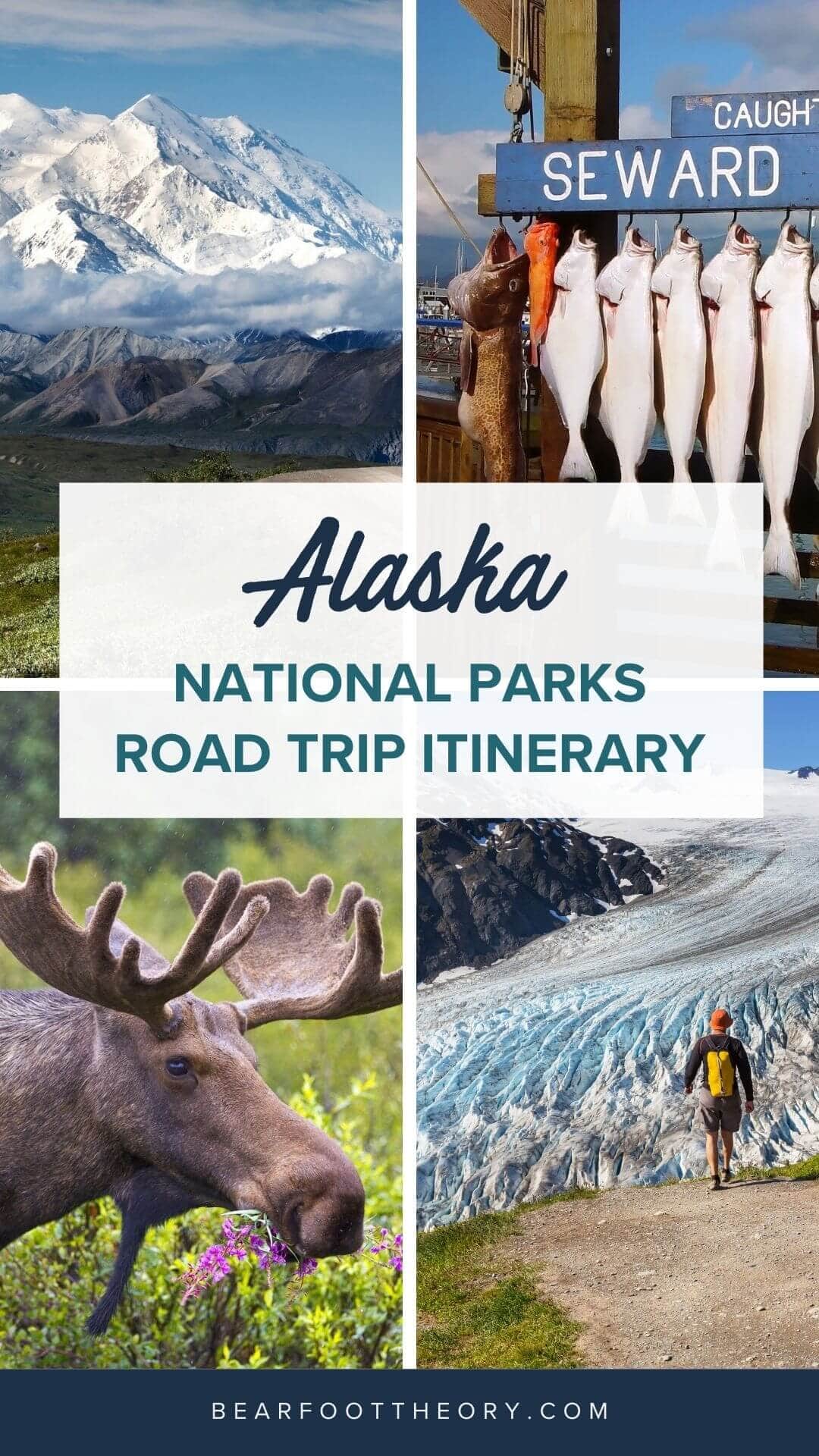 This Alaska road trip itinerary will take you through the best of the state including Kenai Fjords & Denali National Park.