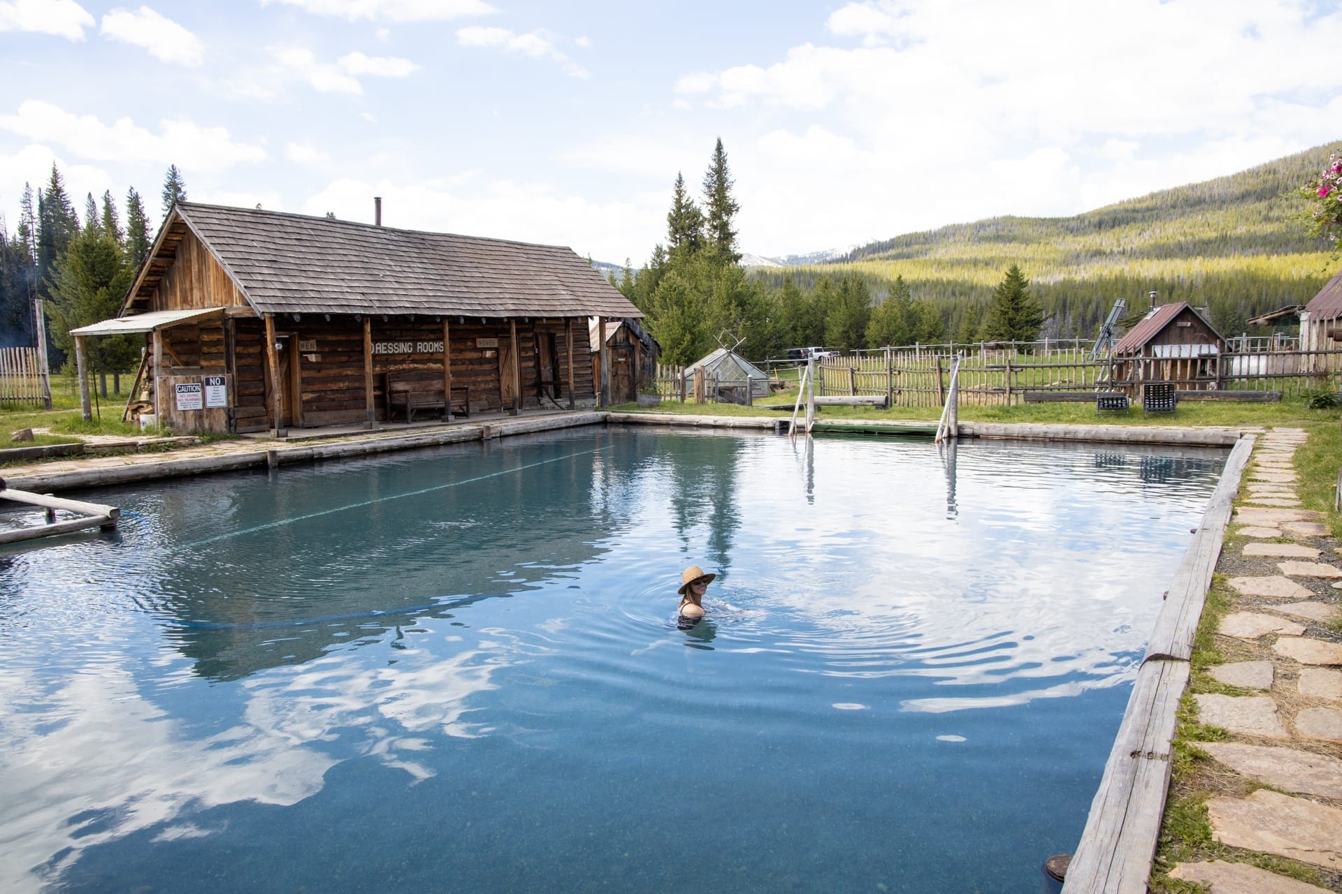 Plan a relaxing trip to Burgdorf Hot Springs in McCall, Idaho in summer or winter, including info on cabin rentals, nearby camping and more.