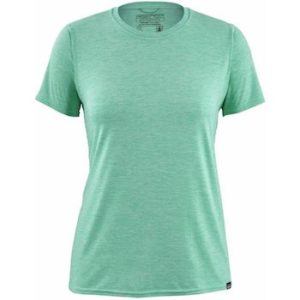 Patagonia Cool Capilene T-Shirt // Start packing for your next beach vacation with this beach essentials packing list. Find the best beach-worthy sandals, gear, and more!