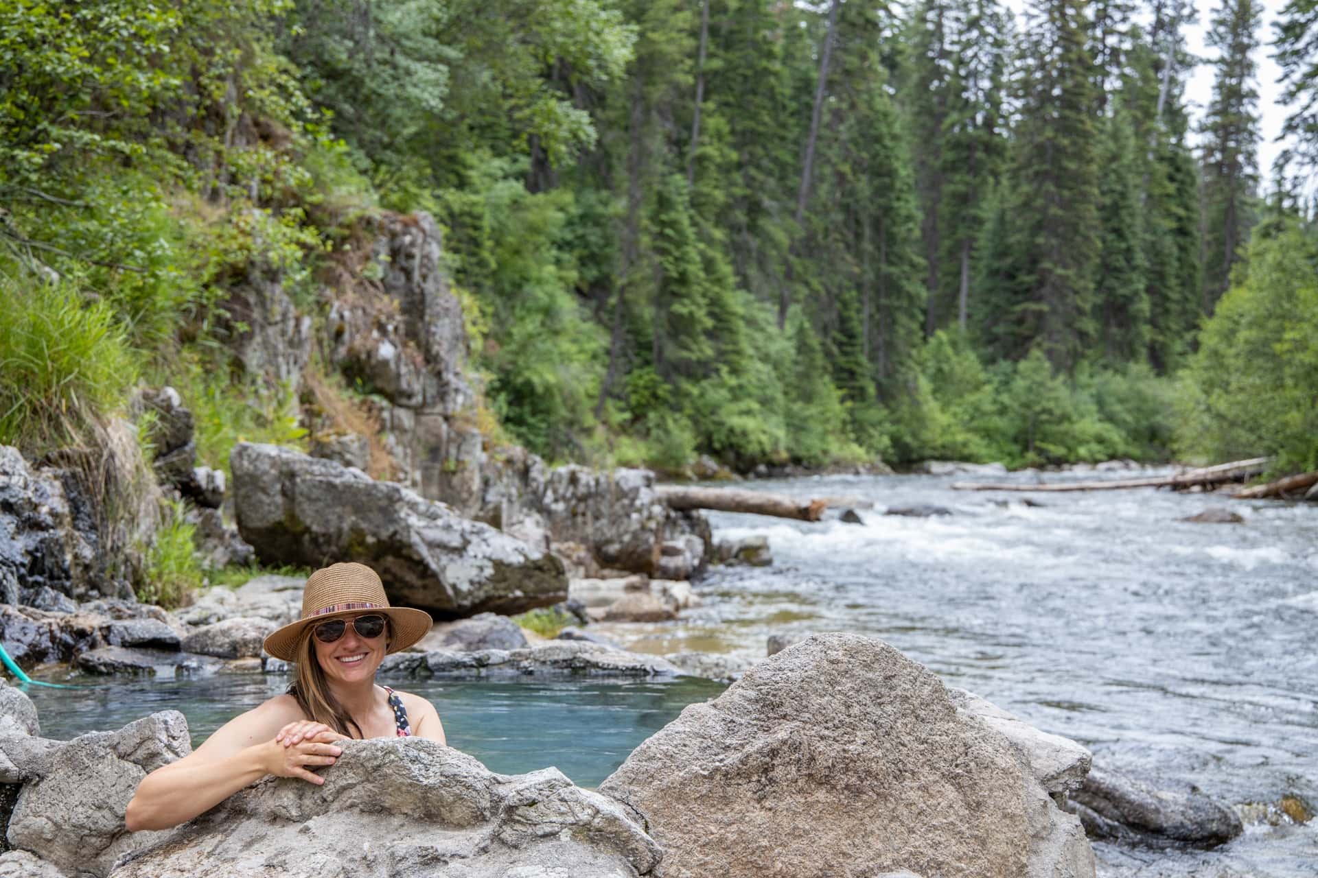 Hot springs in Cascade Idaho