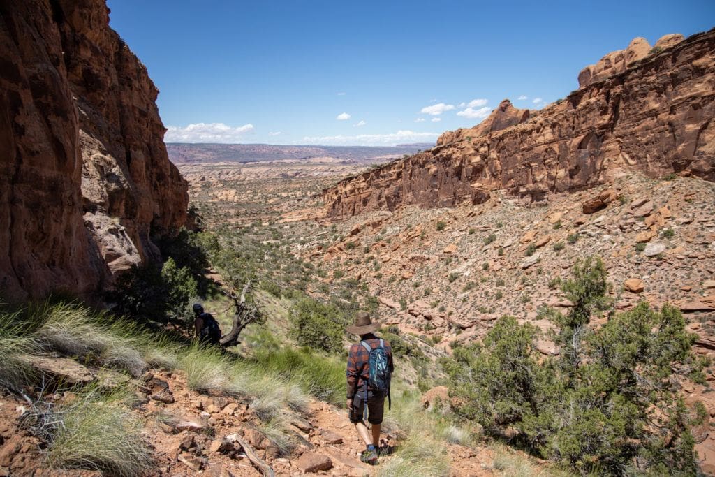 Hiking in Moab / Use these tips to learn how to do Moab like a local and be a responsible visitor while hiking, camping, off-roading and more.