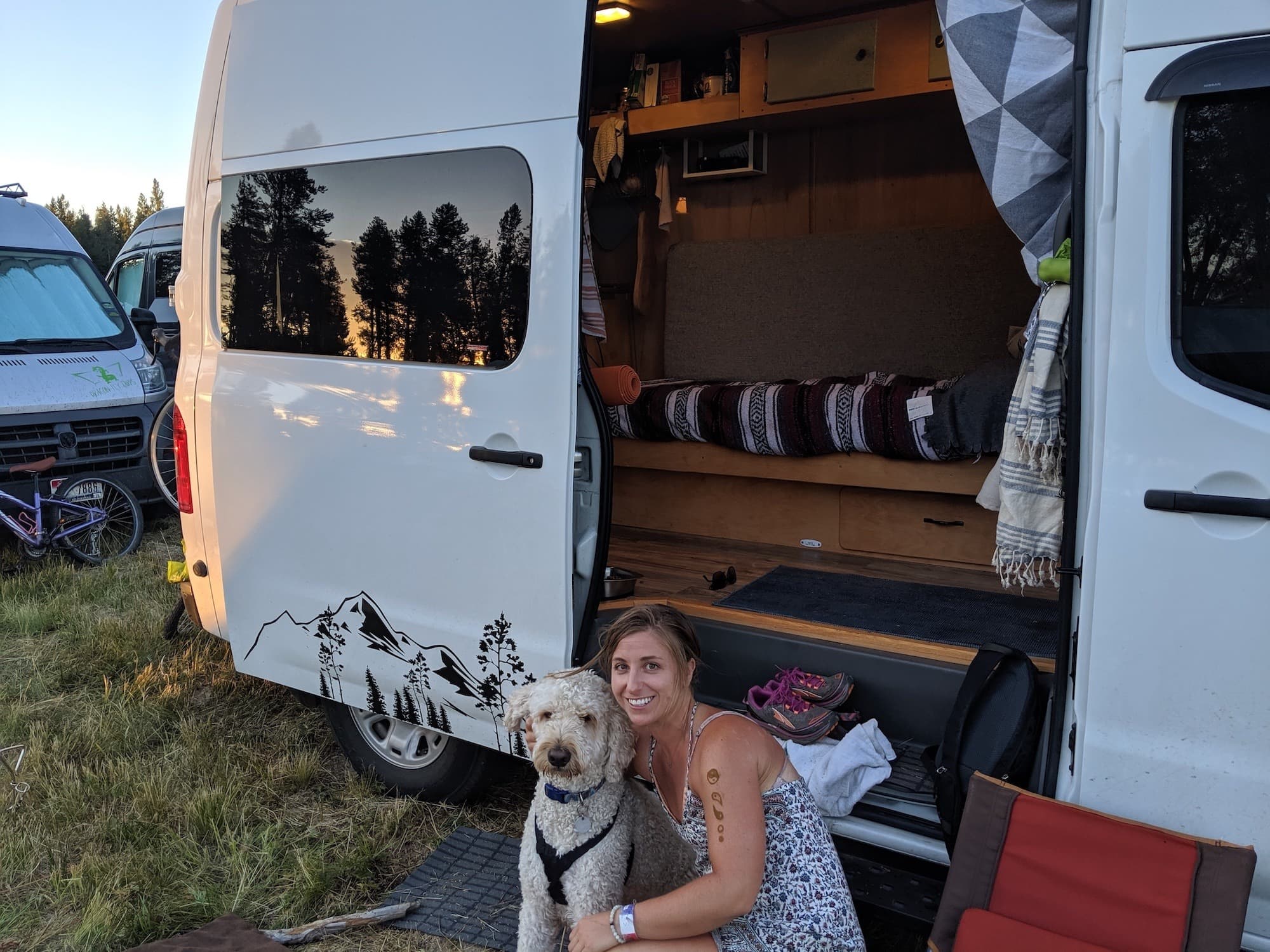 Check out 8 cool camper vans we saw at Open Roads Fest that were creative and unique at Jug Mountain Ranch in McCall, Idaho. 