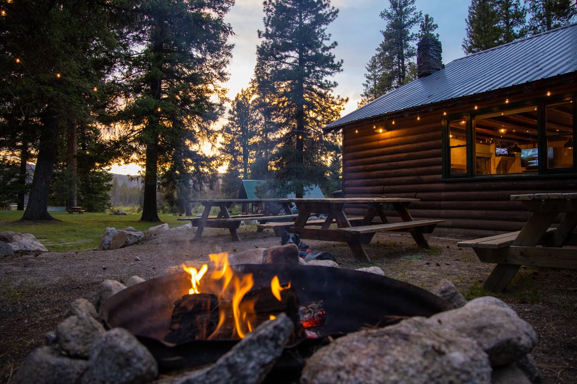 Warm Lake Lodge in Cascade, Idaho