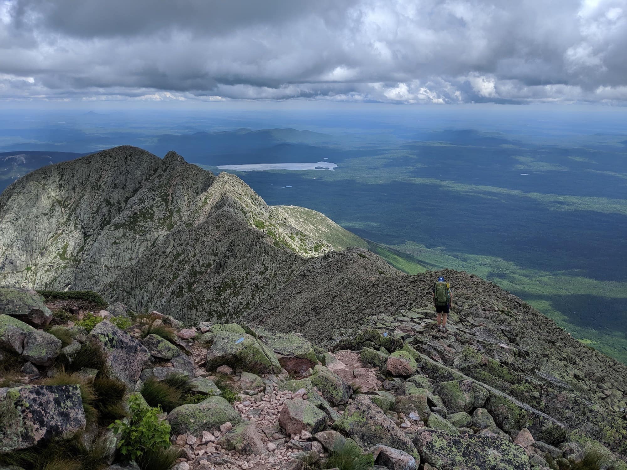 Plan the best backpacking trip to Baxter State Park in Maine that includes hiking Mt Katahdin and Knife Edge with this guide.