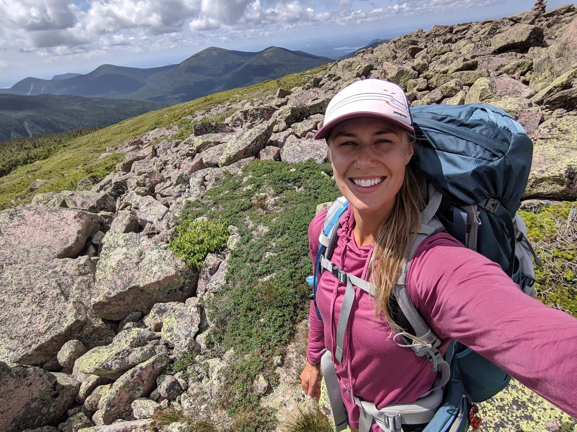 Backpacking Mt. Katahdin Knife Edge in Baxter State Park Maine