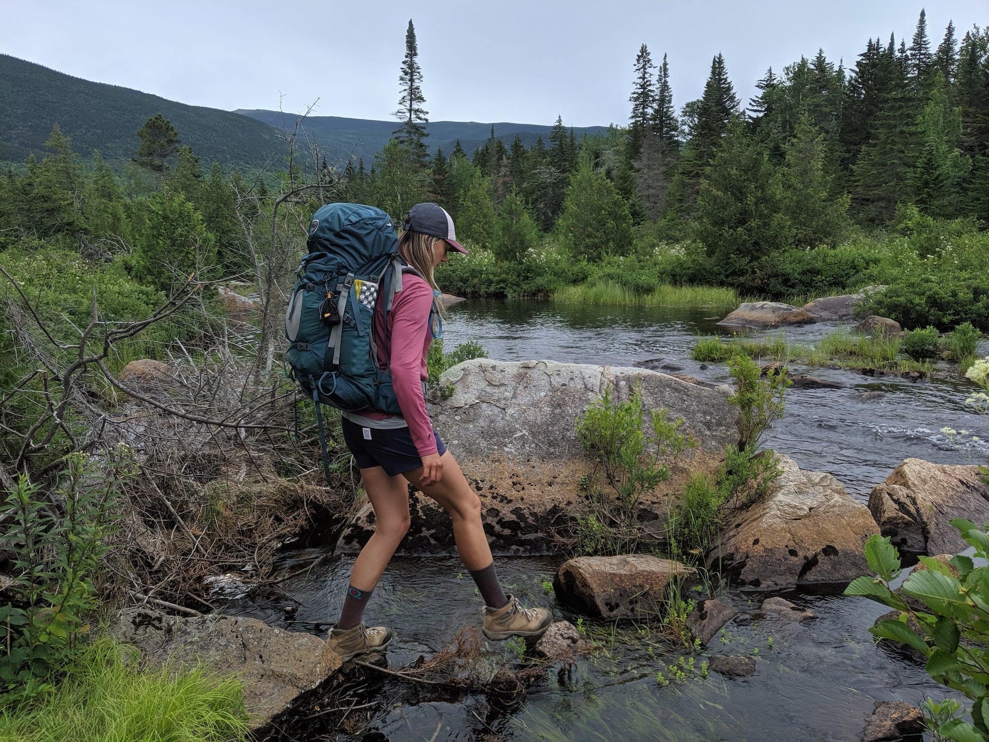 This guide will help you plan the best backpacking trip to Baxter State Park in Maine that includes hiking Mt Katahdin and Knife Edge.