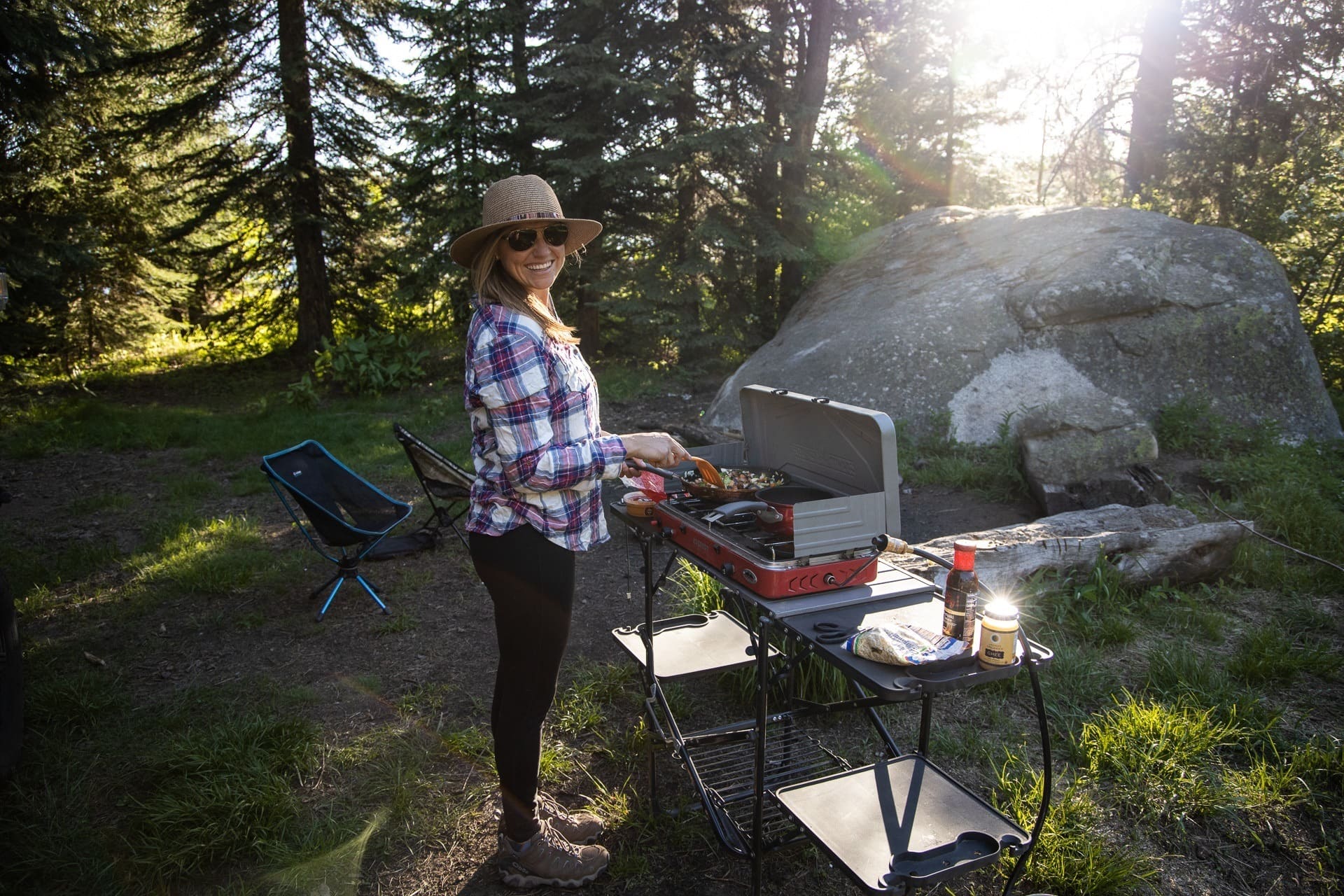 Tips and advice on how to successfully introduce your partner to camping for the first time.