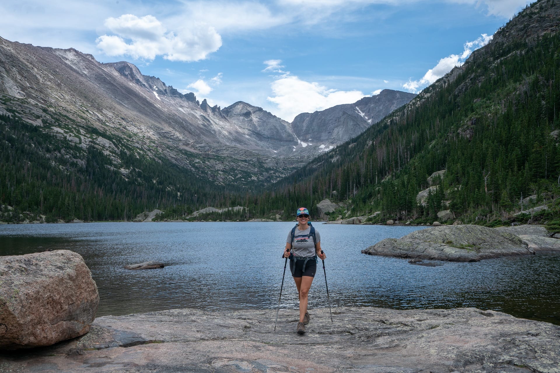 Black Lake Trail // Get our guide to the best day hikes in Rocky Mountain National Park including distances, trail descriptions, what to be prepared for, and more.