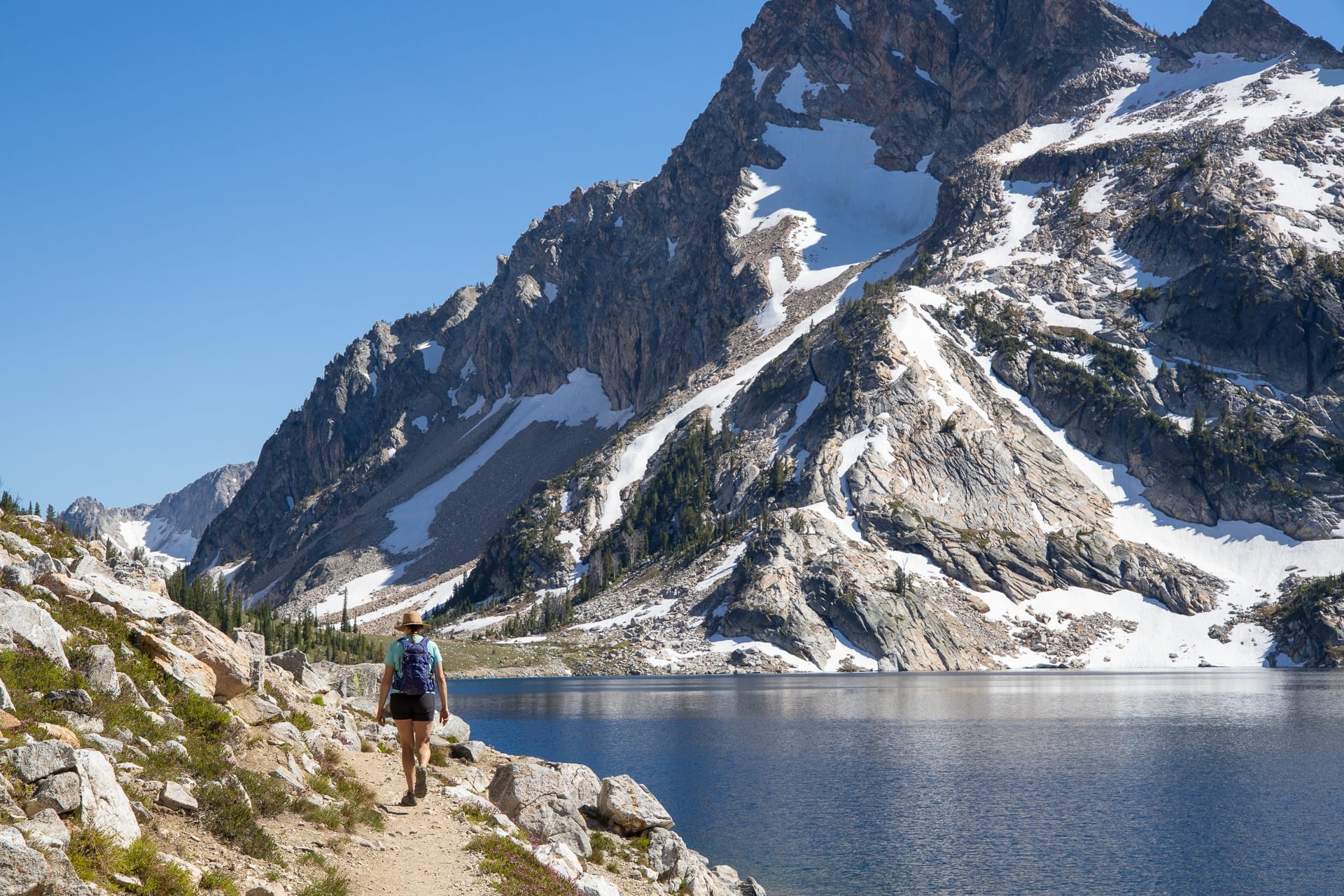 Get an action packed 4-day road trip itinerary for Sun Valley and Stanley Idaho with epic hiking, biking, hot springs, camping, cool mountain towns & more.