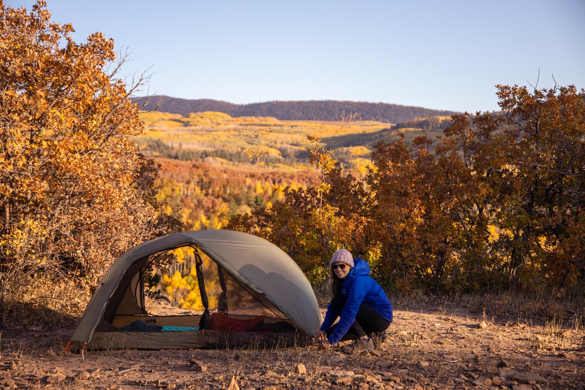 The summer crowds have dispersed, but it's still prime camping season. Get prepared and learn how to stay warm with these fall camping tips.