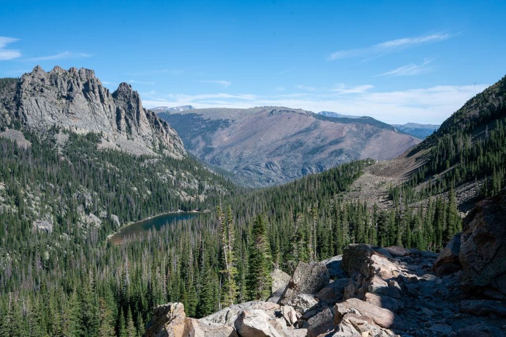 Lake Odessa Trail // Emerald Lake Trail // Get our guide to the best day hikes in Rocky Mountain National Park including distances, trail descriptions, what to be prepared for, and more.