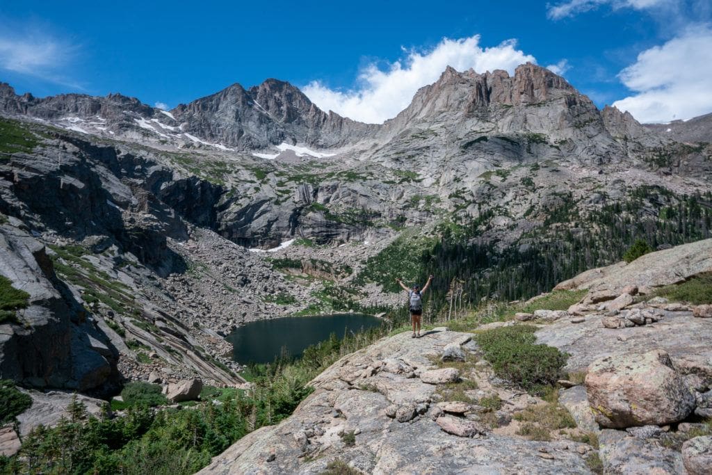 Black Lake Trail // Get our guide to the best day hikes in Rocky Mountain National Park including distances, trail descriptions, what to be prepared for, and more.