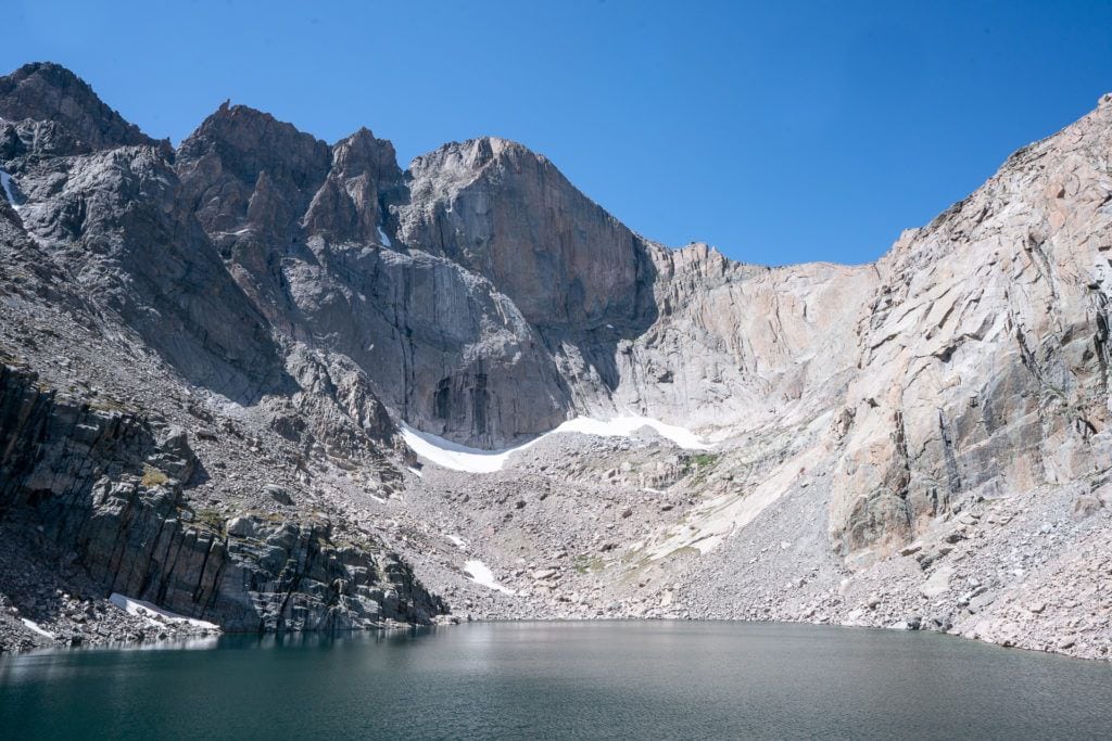 Chasm Lake Trail // Get our guide to the best day hikes in Rocky Mountain National Park including distances, trail descriptions, what to be prepared for, and more.
