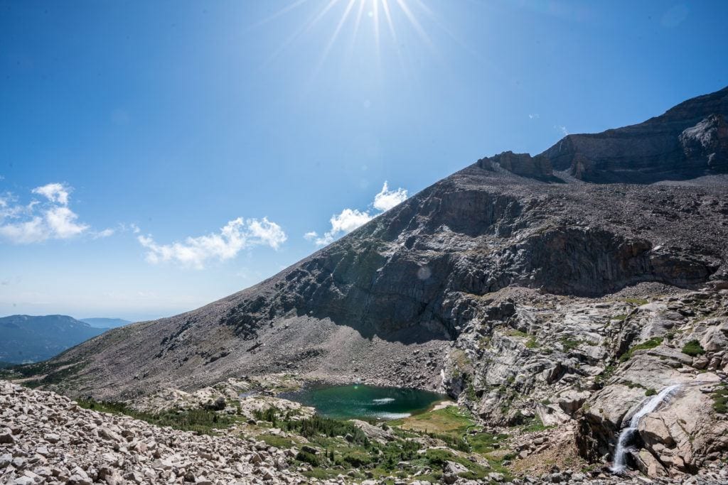 Chasm Lake Trail // Get our guide to the best day hikes in Rocky Mountain National Park including distances, trail descriptions, what to be prepared for, and more.