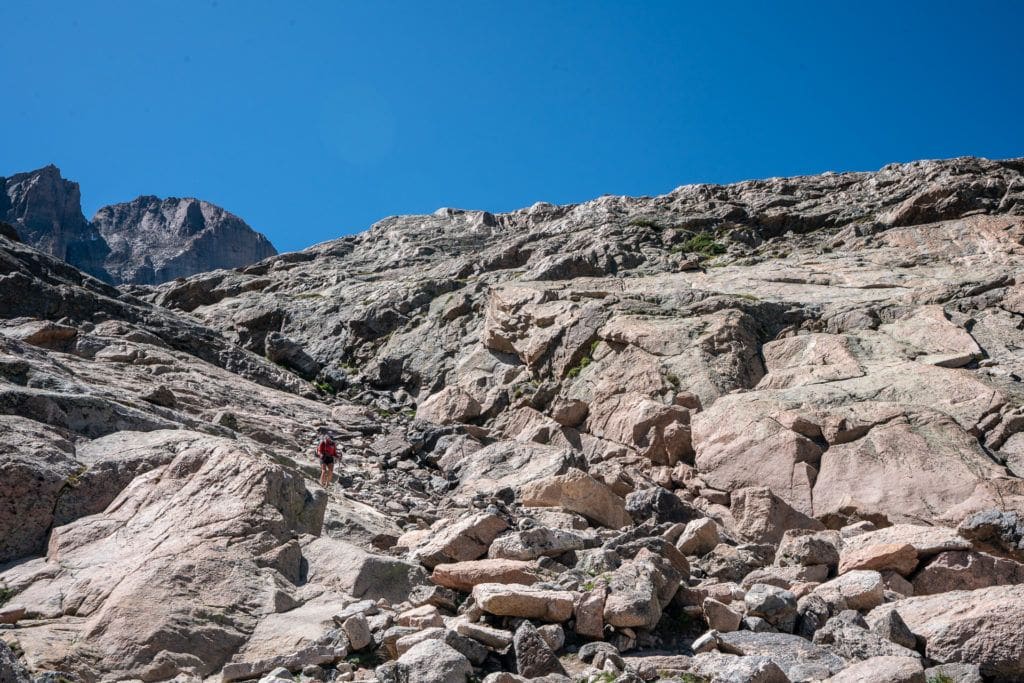 Chasm Lake Trail // Get our guide to the best day hikes in Rocky Mountain National Park including distances, trail descriptions, what to be prepared for, and more.