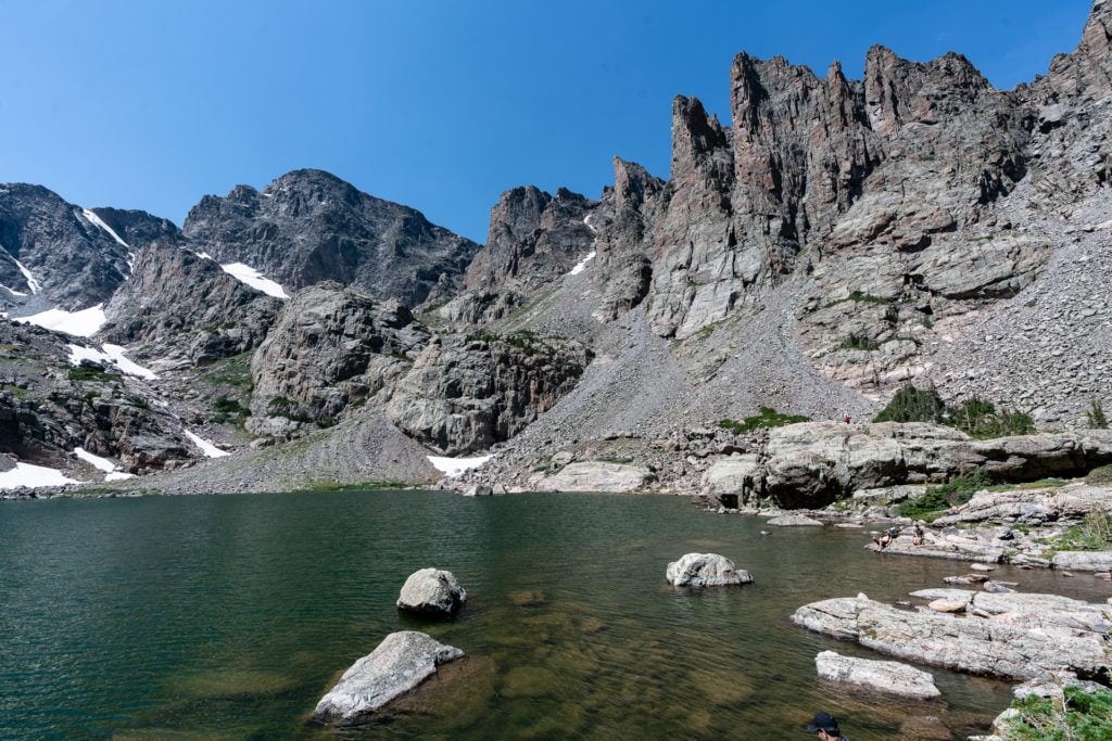 Sky Pond Trail via Glacier Gorge Trail // Get our guide to the best day hikes in Rocky Mountain National Park including distances, trail descriptions, what to be prepared for, and more.