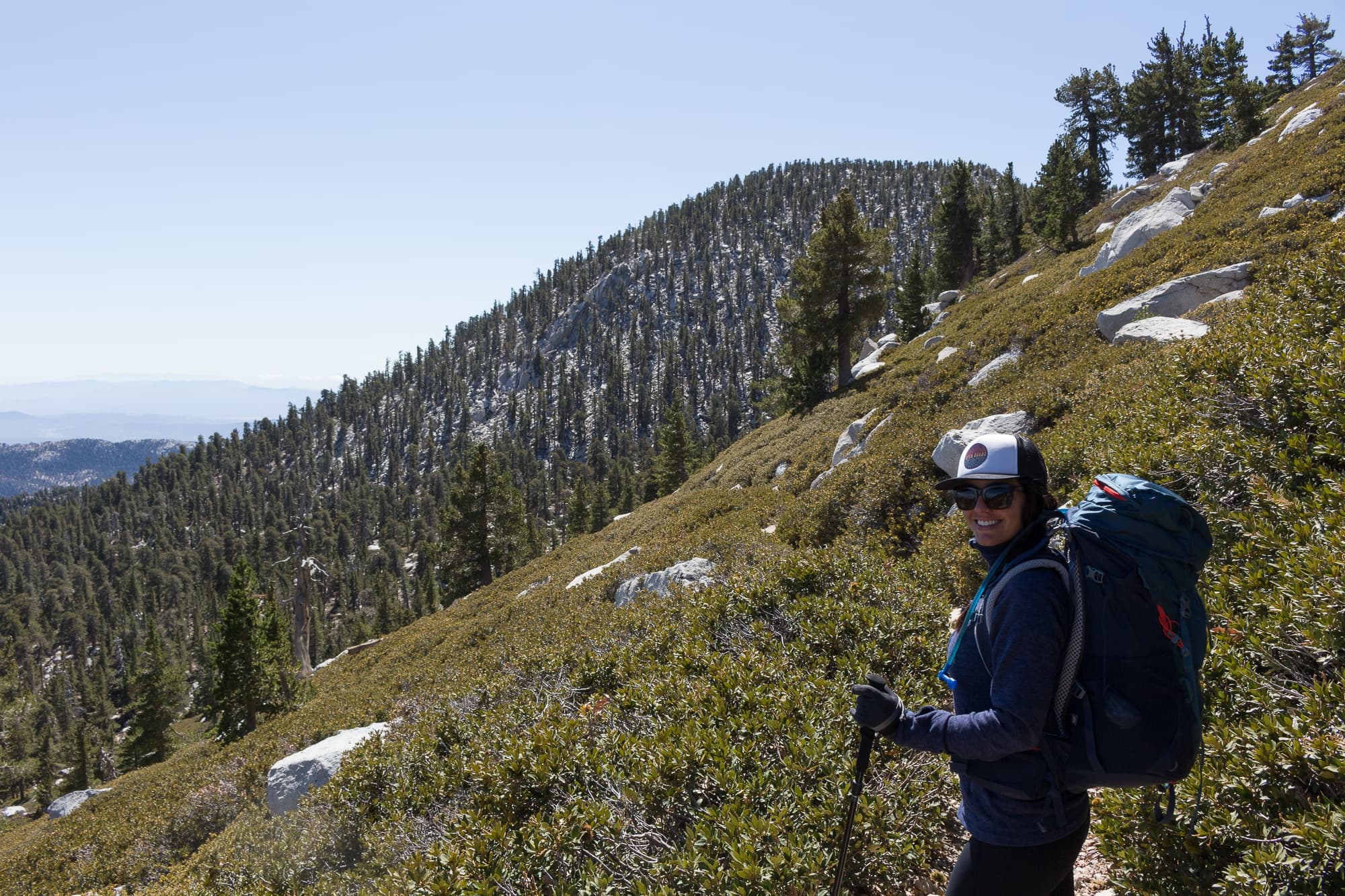 Get all the info you need for backpacking the San Jacinto Peak Loop Trail, the most scenic route to summit San Jacinto Peak.