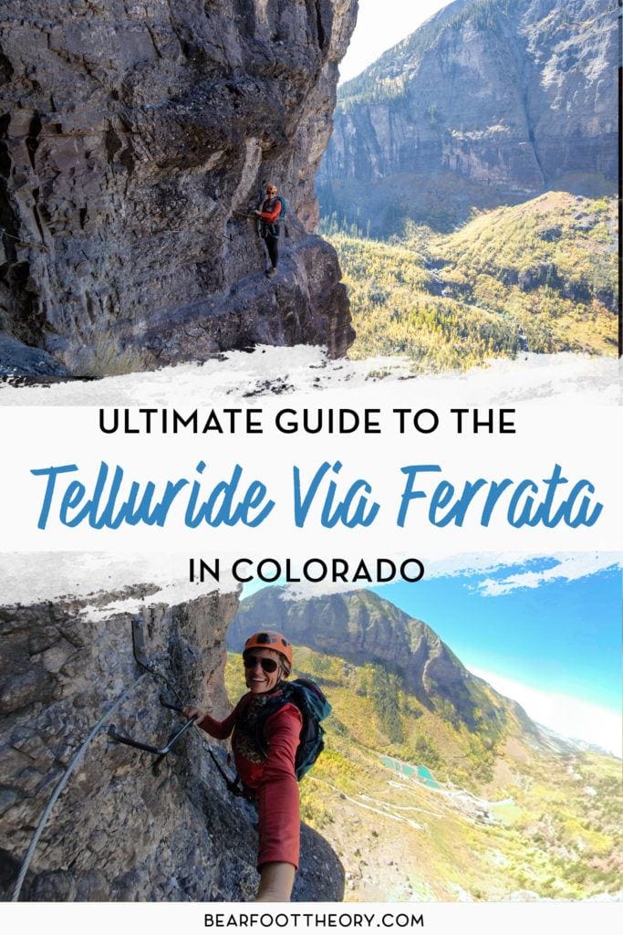 The Telluride Via Ferrata is a fun, thrilling mix of climbing & hiking where you use special equipment to traverse a steep cliff. Plan your adventure with these tips.