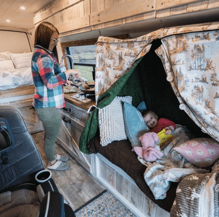 Best Camper Van Layouts for Families – Bearfoot Theory