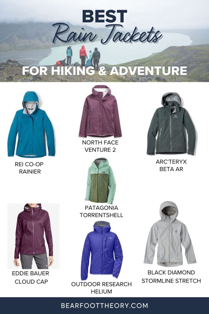 Check out the best rain jackets for women including lightweight options for hiking for every budget and tips on how to choose.