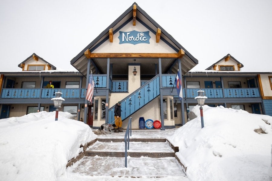 Nordic Inn B&B // Check out this complete Crested Butte winter travel guide to enjoy this Colorado winter wonderland town for skiing, biking, hiking, and more.