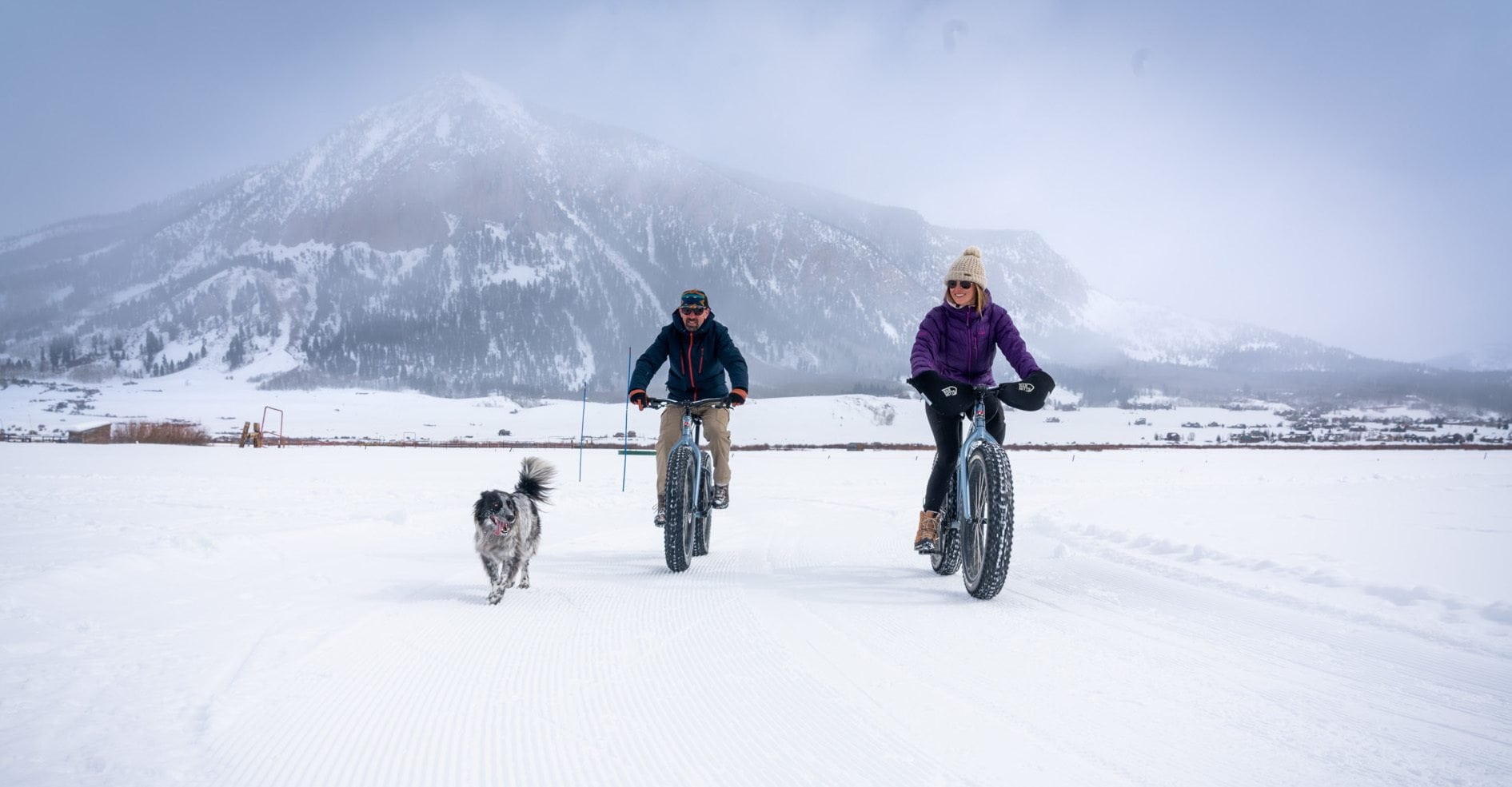 Fat Biking in Crested Butte // Enjoy the winter wonderland of Crested Butte Colorado for skiing, biking, good food, and more. Check out this complete Crested Butte winter travel guide!