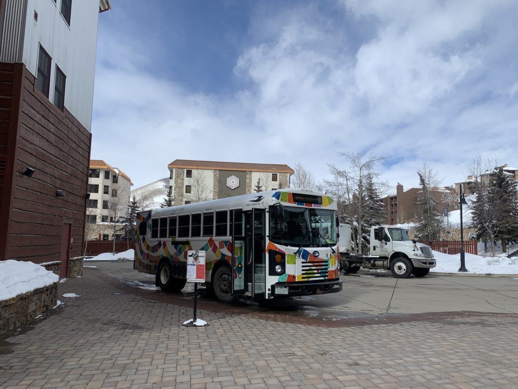 Mountain Express Bus service // Crested Butte Colorado travel 