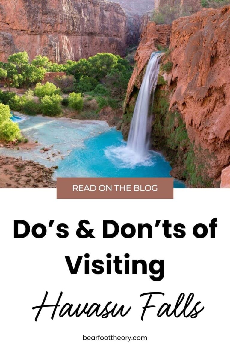 Havasu Falls Tips 21 Dos And Donts For A Successful Visit Bearfoot Theory 6847