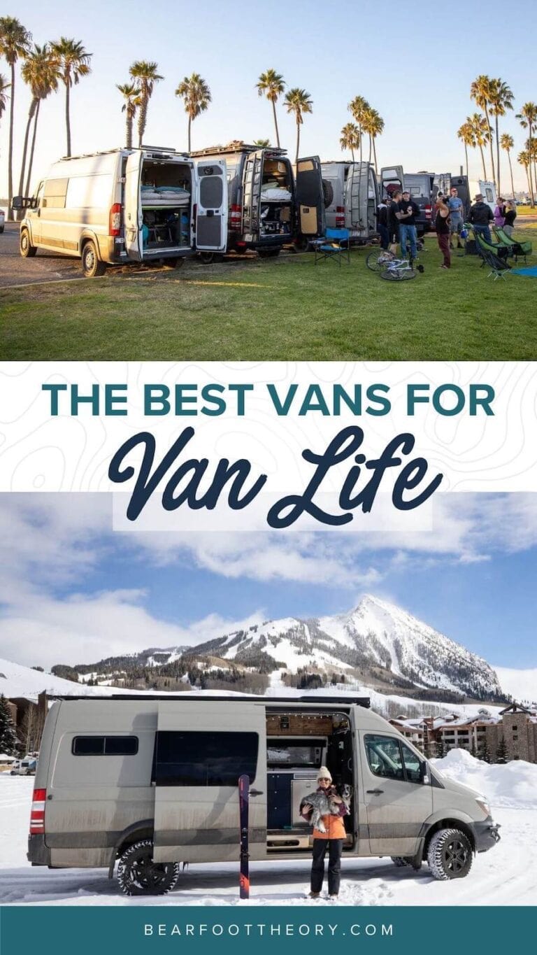 Best Vans for Van Life Sprinter vs Transit vs Promaster Bearfoot Theory