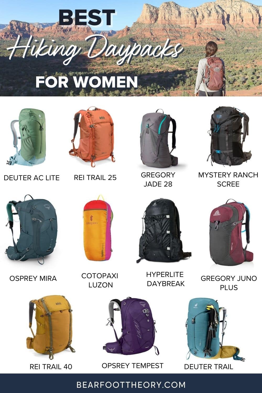 Best hiking hot sale day bag