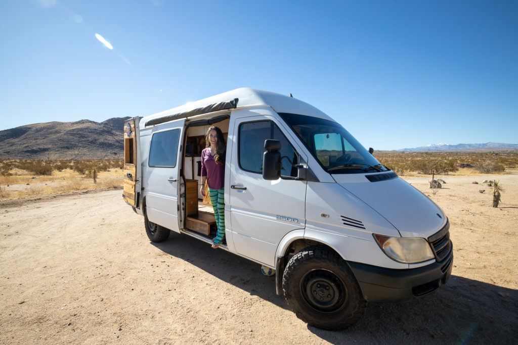 van life buying a van