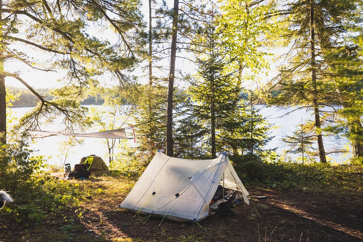 How to Hang Lights in a Camping Tent - STKR Concepts