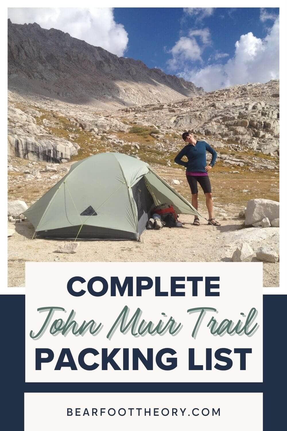 Complete John Muir Trail Gear List for 2024 – Bearfoot Theory