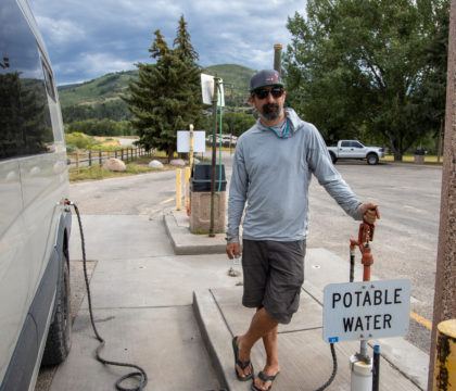 Learn how to find essential van life amenities such as fresh water, dump stations, and showers with these helpful van life tips and resources