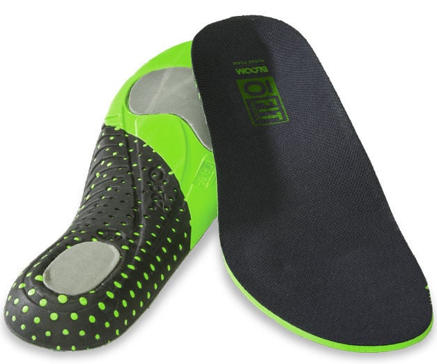 The Oboz Sypes hiking boot O Fit insoles are extremely supportive and are made from Bloom Foam which is derived from a naturally occurring sustainable harvested algae