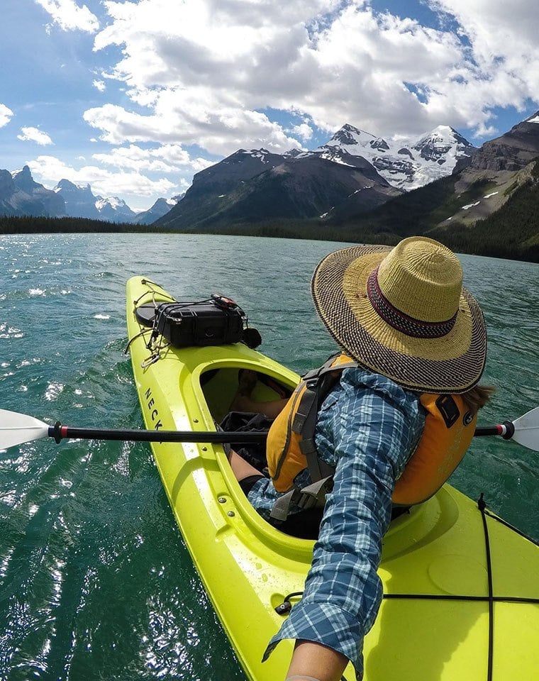 Kayak tent outlet