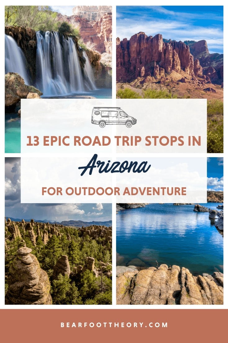 Plan your Arizona road trip with this guide to the best stops for outdoor adventure including National Parks, small towns, hikes, and more.
