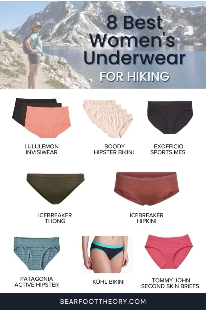 Best Hiking Underwear for Women that Stay Put & Wick Sweat Bearfoot