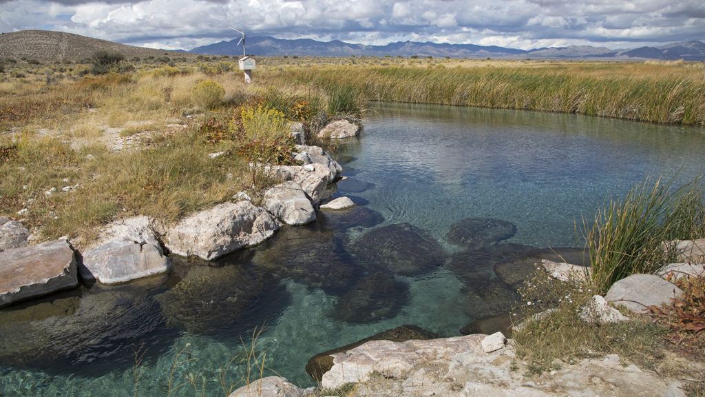 Kirch Hot Springs // Check the map, grab your (birthday) suit, and head to one of these
 best hot springs in Nevada for the ultimate natural soak.