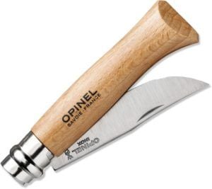 Opinel Knife // The ultimate guide to gifts for outdoor lovers with ideas for hikers, backpackers, campers, travelers, skiers, outdoor pets, & more.