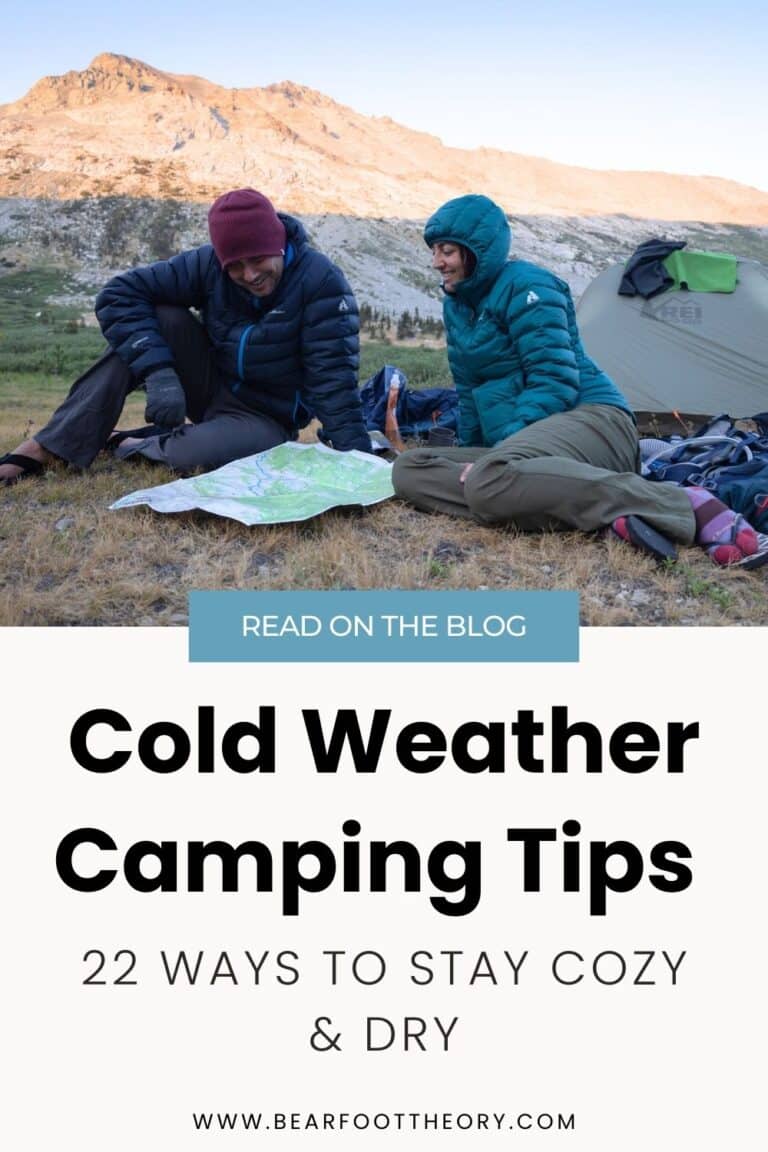 22 Cold Weather Camping Tips for Staying Warm Bearfoot Theory