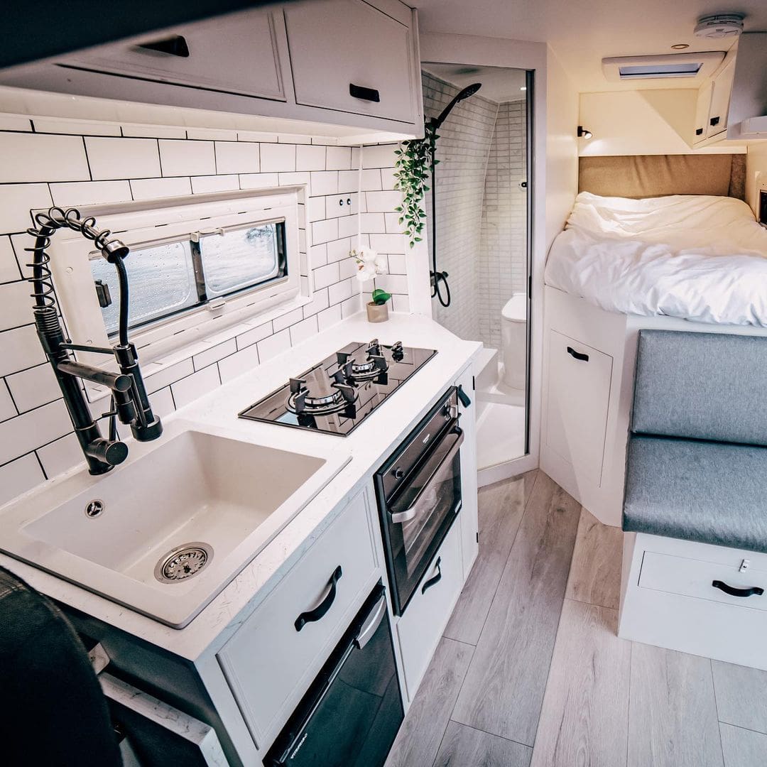 10 Camper Van Kitchen Ideas for Layout & Design Inspiration LaptrinhX