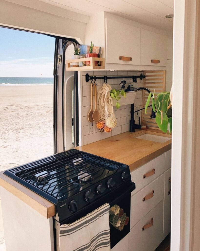 TheHuntersVanLife Van Kitchen 819x1024 