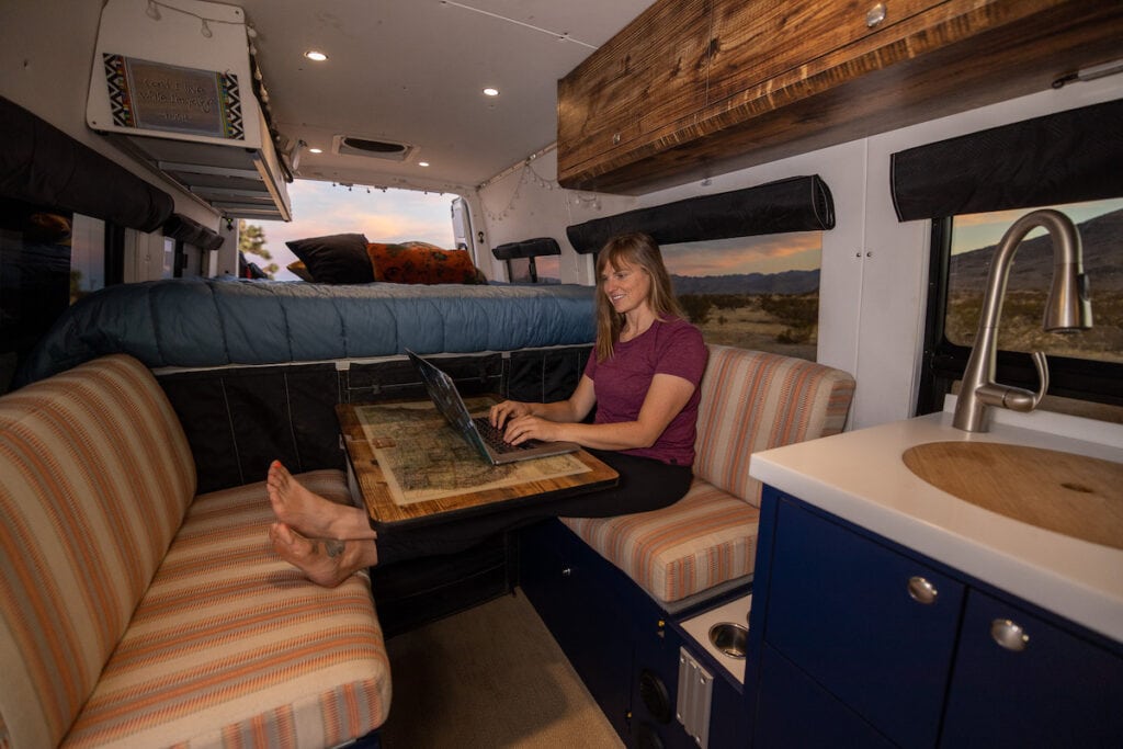 Learn 13 tips for stuff productive and getting work washed-up when you live in a van, so you have self-ruling time to enjoy the adventure.