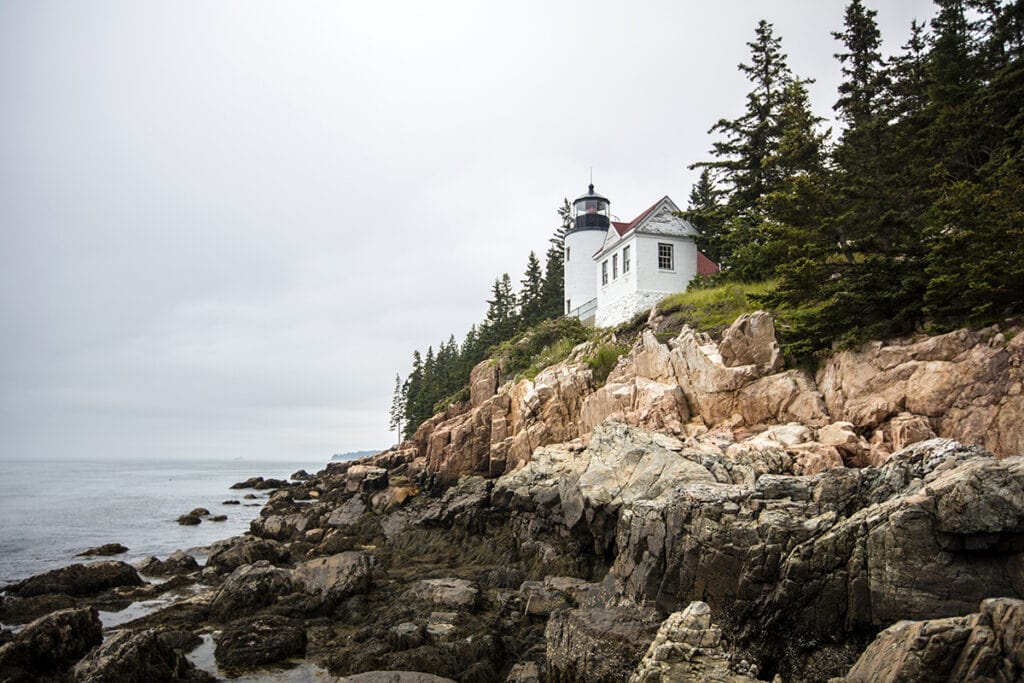 Bass Harbor Head Lighthouse / Here are the top things to do in Acadia National Park in Maine including the best hiking trails, scenic drives, eats, sights, and more.