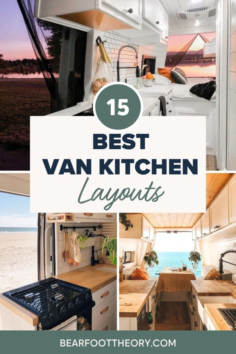 15 Camper Van Kitchens for Layout & Design Inspiration – Bearfoot Theory