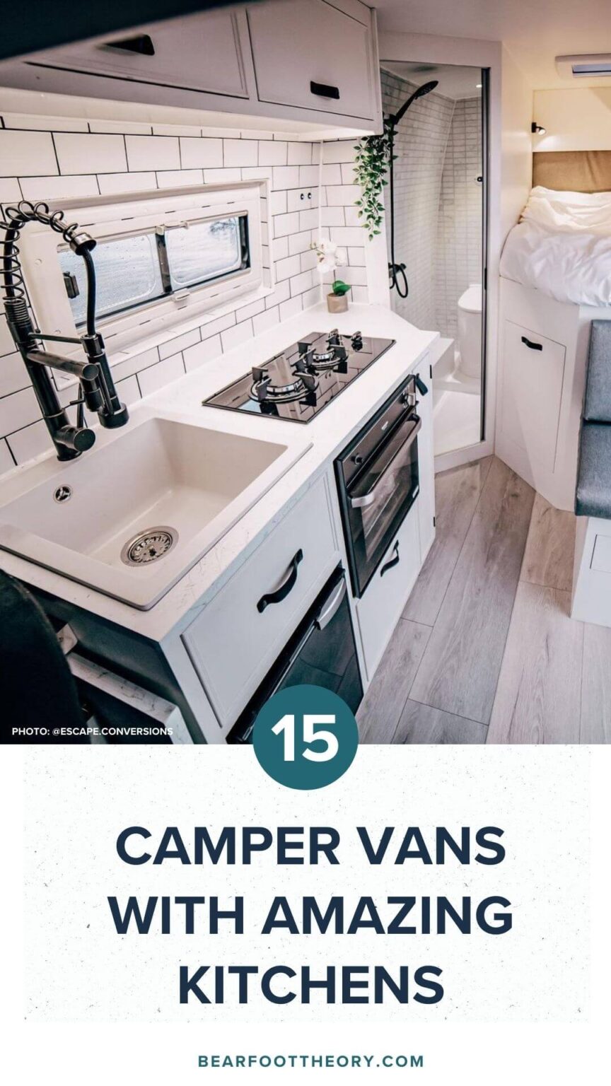 15 Camper Van Kitchens for Layout & Design Inspiration – Bearfoot Theory