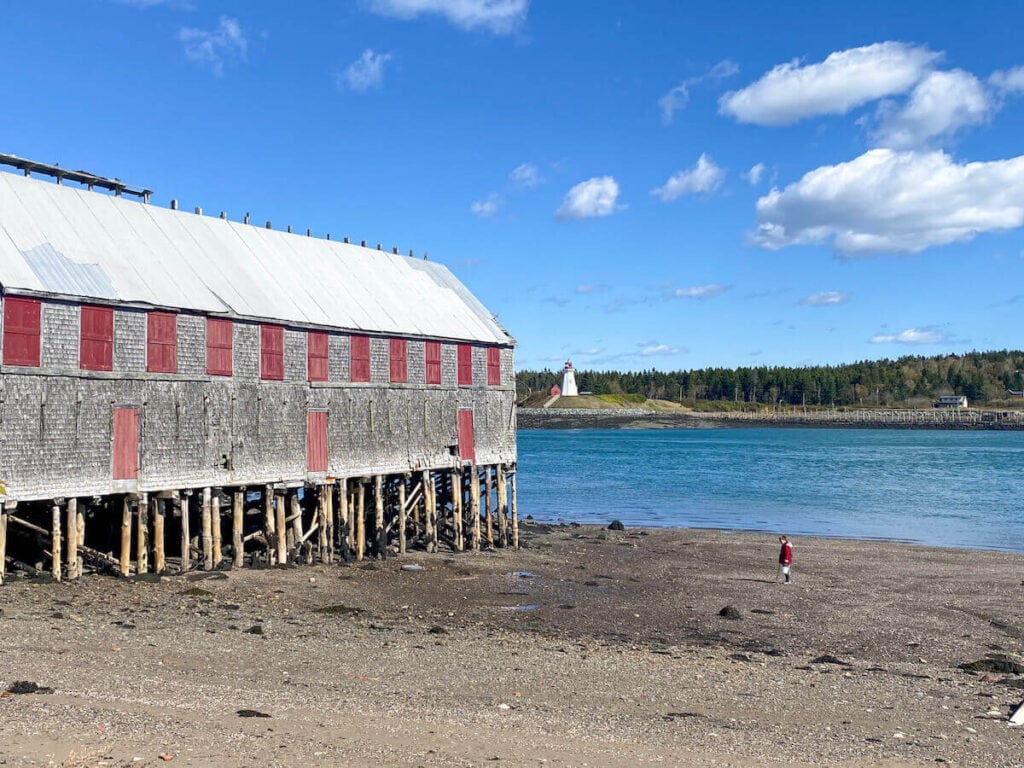 Lubec, Maine coastline